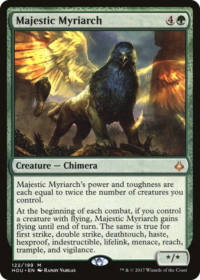 Majestic Myriarch #122 M - Hour of Devastation Pokemon card