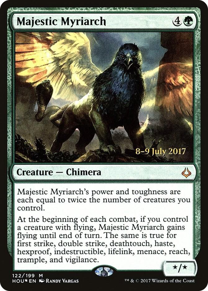 0122 Majestic Myriarch M Prerelease Cards