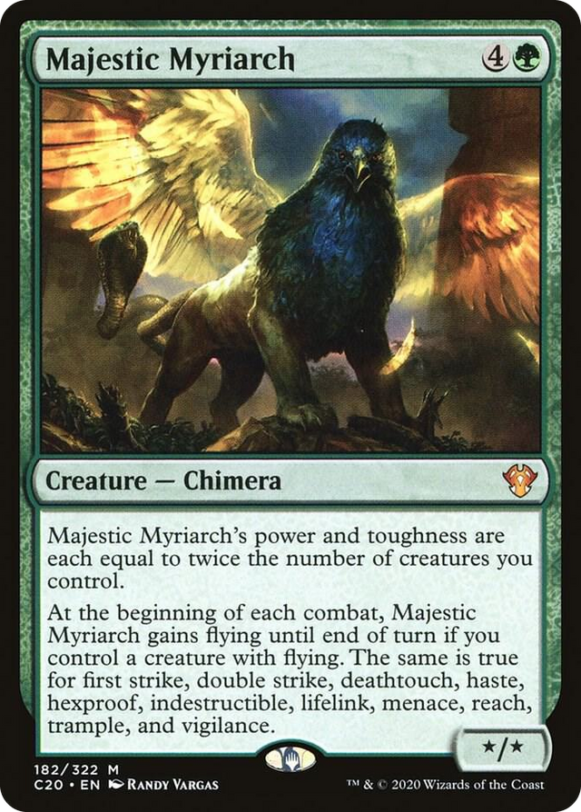 0182 Majestic Myriarch M Commander 2020