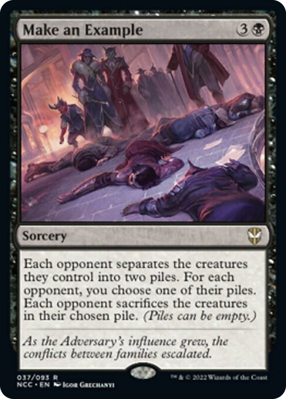 0037 Make an Example R Commander: Streets of New Capenna