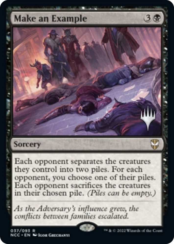 0037 Make an Example R Promo Pack: Streets of New Capenna