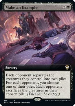 0138 Make an Example (Extended Art) R Commander: Streets of New Capenna