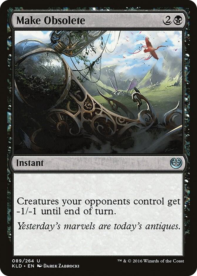 Make Obsolete #89 U - Kaladesh Pokemon card