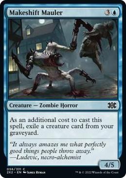 0056 Makeshift Mauler C Double Masters 2022