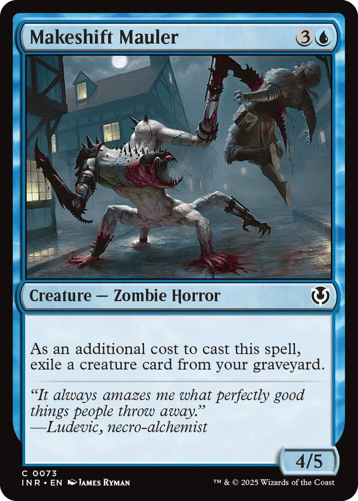 0073 Makeshift Mauler C Innistrad Remastered