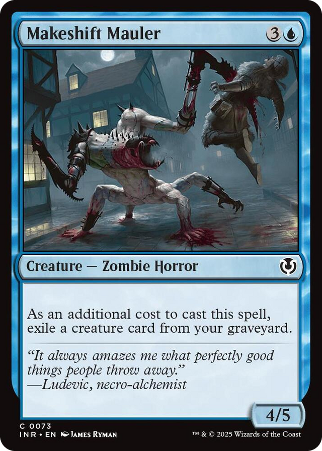 0073 Makeshift Mauler C Innistrad Remastered