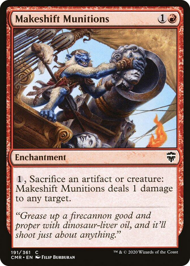 0191 Makeshift Munitions C Commander Legends