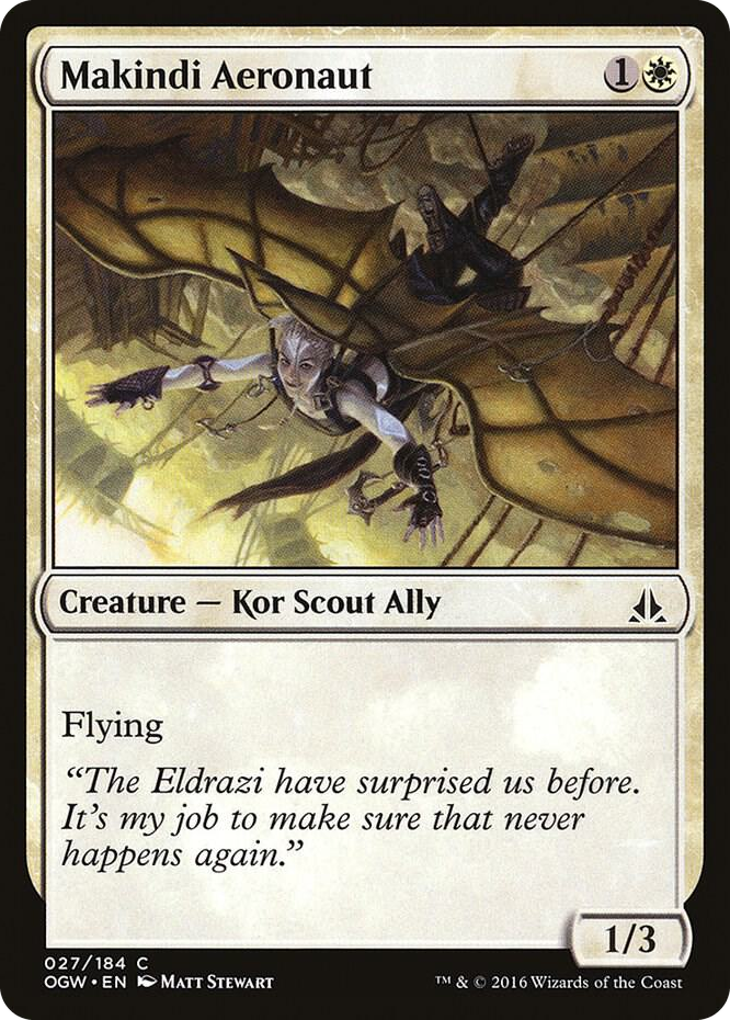 Makindi Aeronaut #27 C - Oath of the Gatewatch Pokemon card