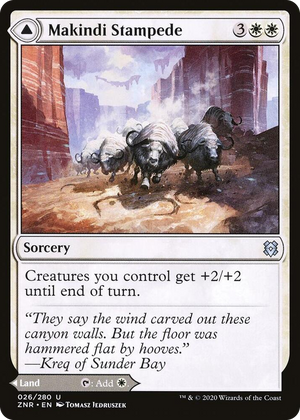 0026 Makindi Stampede U Zendikar Rising