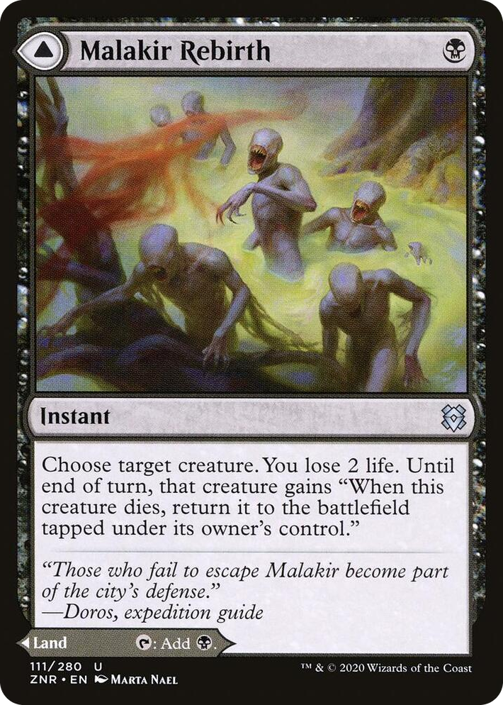 0111 Malakir Rebirth U Zendikar Rising