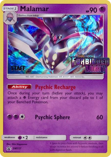 SM117 Malamar - SM117 (Prerelease) [Staff] Promo SM Promos