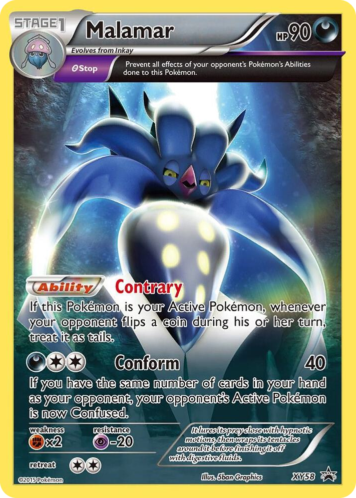 XY058 Malamar - XY58 Promo XY Promos