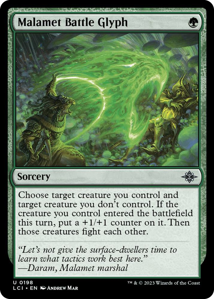 0198 Malamet Battle Glyph U The Lost Caverns of Ixalan