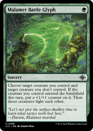 0198 Malamet Battle Glyph U The Lost Caverns of Ixalan