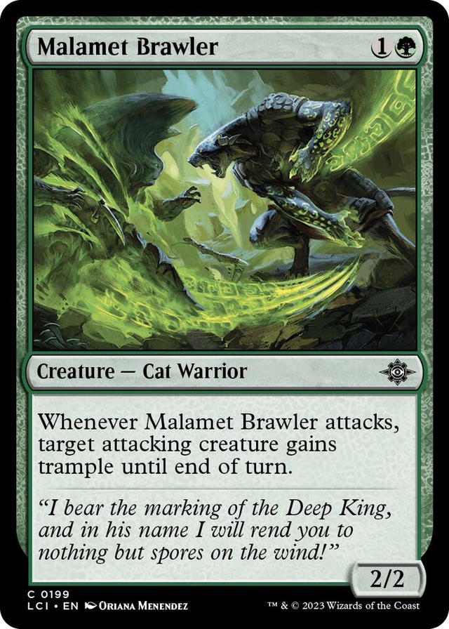 0199 Malamet Brawler C The Lost Caverns of Ixalan