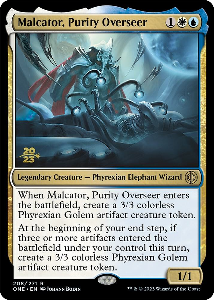 0208 Malcator, Purity Overseer R Prerelease Cards