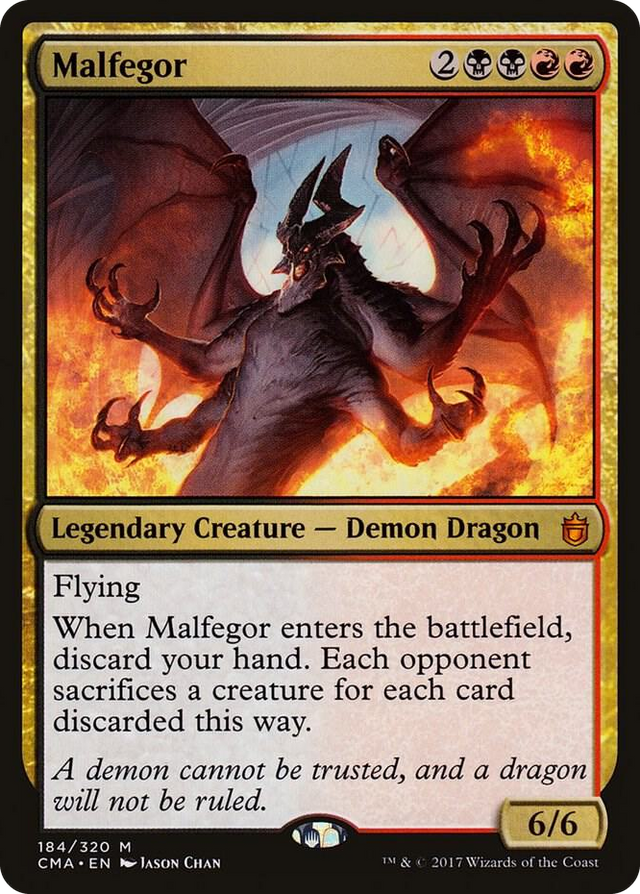 0184 Malfegor M Commander Anthology