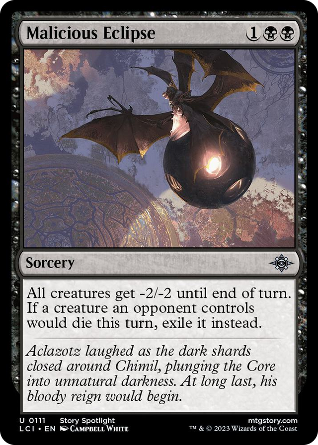 0111 Malicious Eclipse U The Lost Caverns of Ixalan
