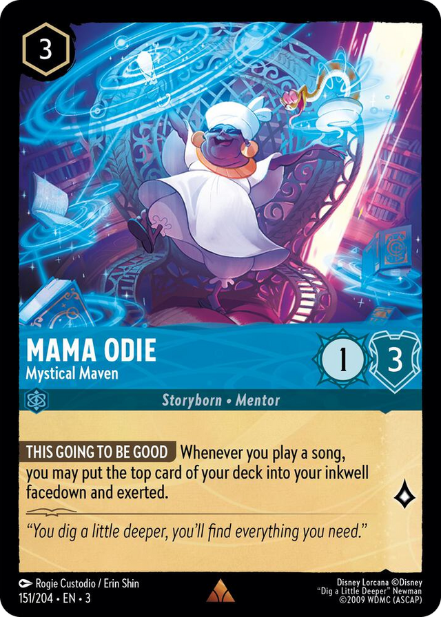 0151 Mama Odie - Mystical Maven Rare Into the Inklands