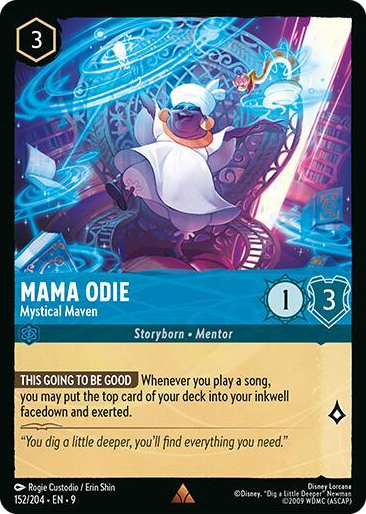 0152 Mama Odie - Mystical Maven Rare Fabled