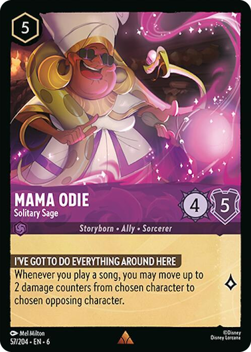 0057 Mama Odie - Solitary Sage Rare Azurite Sea