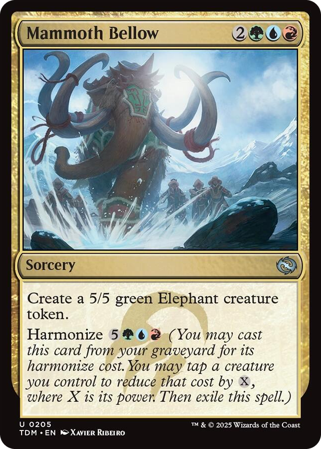 0205 Mammoth Bellow U Dragonstorm