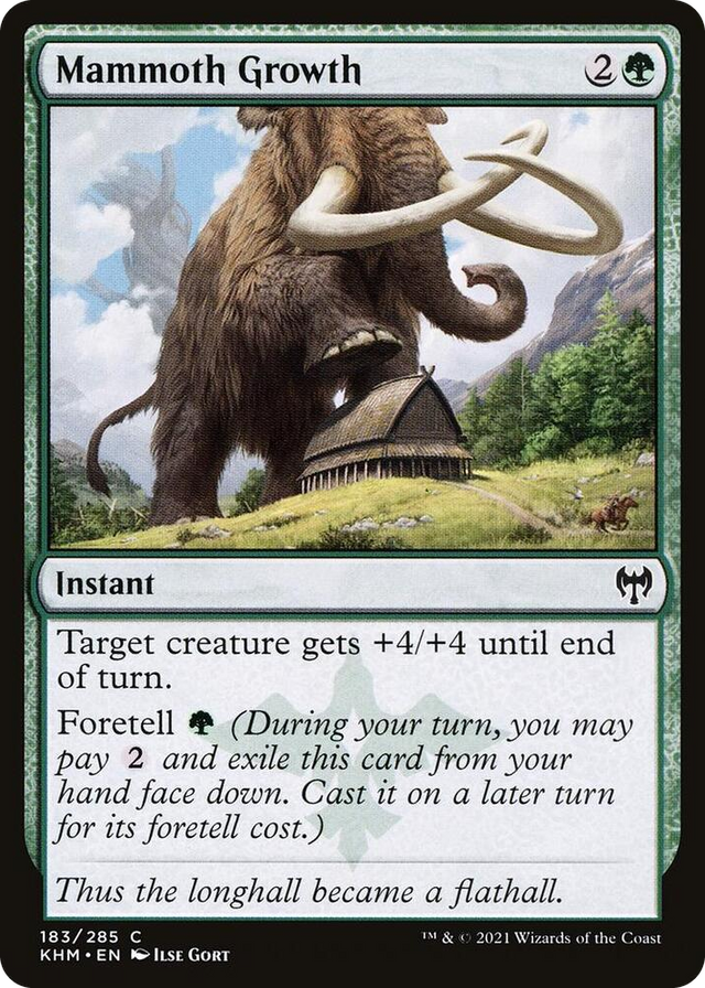 0183 Mammoth Growth C Kaldheim