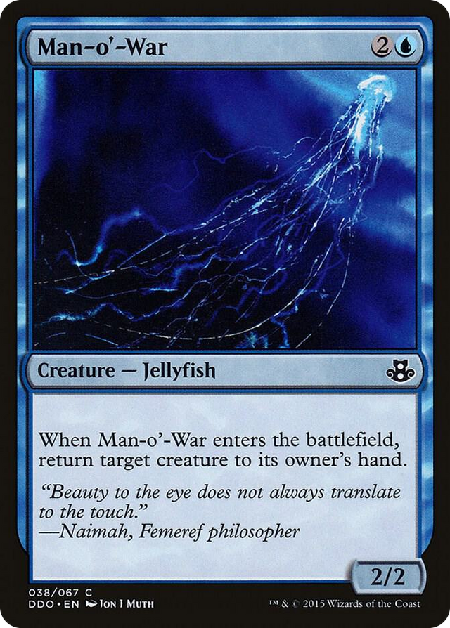 0038 Man-o'-War C Duel Decks: Elspeth vs. Kiora