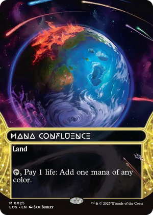 0025 Mana Confluence (0025) (Borderless) M Edge of Eternities: Stellar Sights