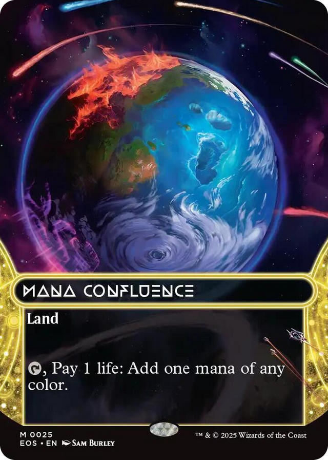 0025 Mana Confluence (0025) (Borderless) M Edge of Eternities: Stellar Sights