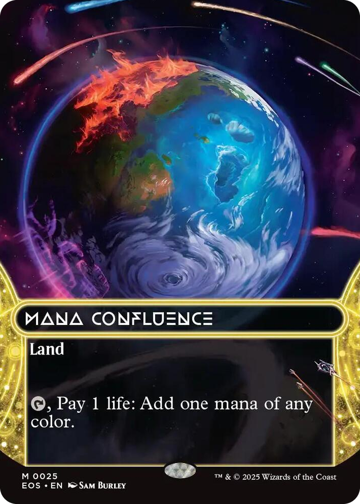 0025 Mana Confluence (0025) (Borderless) M Edge of Eternities: Stellar Sights