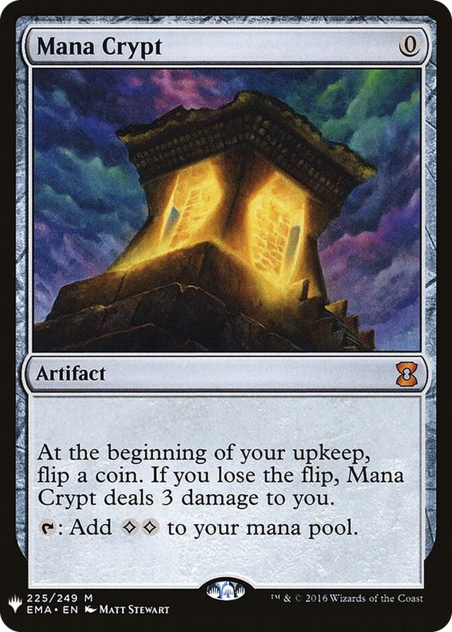 0225 Mana Crypt M The List Reprints