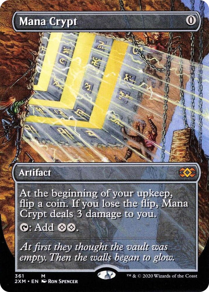 0361 Mana Crypt (Borderless) M Double Masters