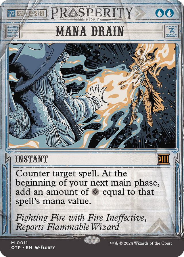0011 Mana Drain M Outlaws of Thunder Junction: Breaking News