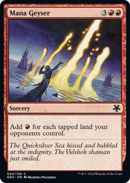 0084 Mana Geyser C Magic Game Night: Free-For-All