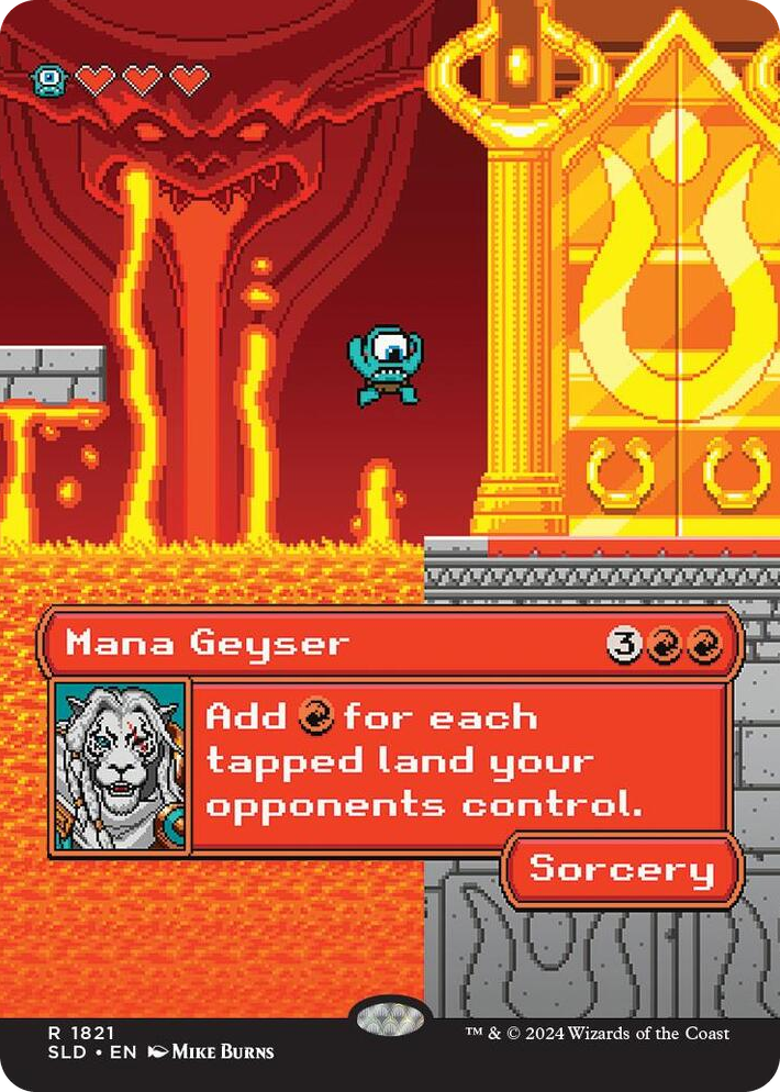 1821 Mana Geyser R Secret Lair Drop Series