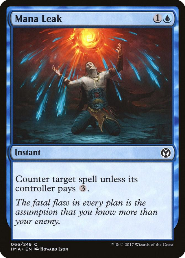 0066 Mana Leak C Iconic Masters