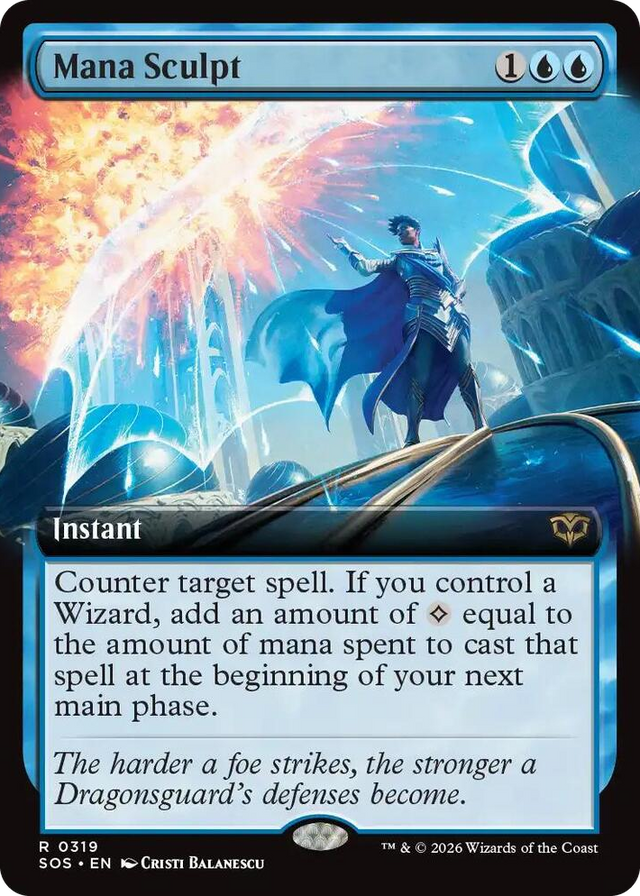 0319 Mana Sculpt (Extended Art) R Secrets of Strixhaven