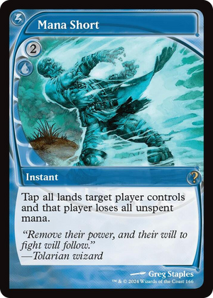 0166 Mana Short (Future Sight) R Mystery Booster 2
