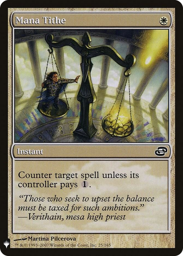 0025 Mana Tithe C The List Reprints