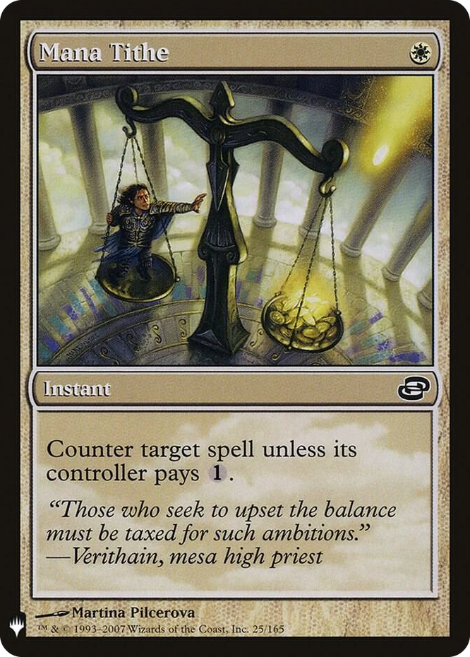 Mana Tithe #25 C - The List Reprints Pokemon card