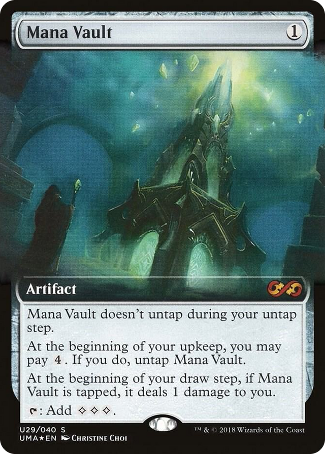 U029 Mana Vault S Ultimate Masters: Box Toppers