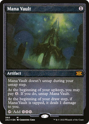 0560 Mana Vault (Foil Etched) M Double Masters 2022