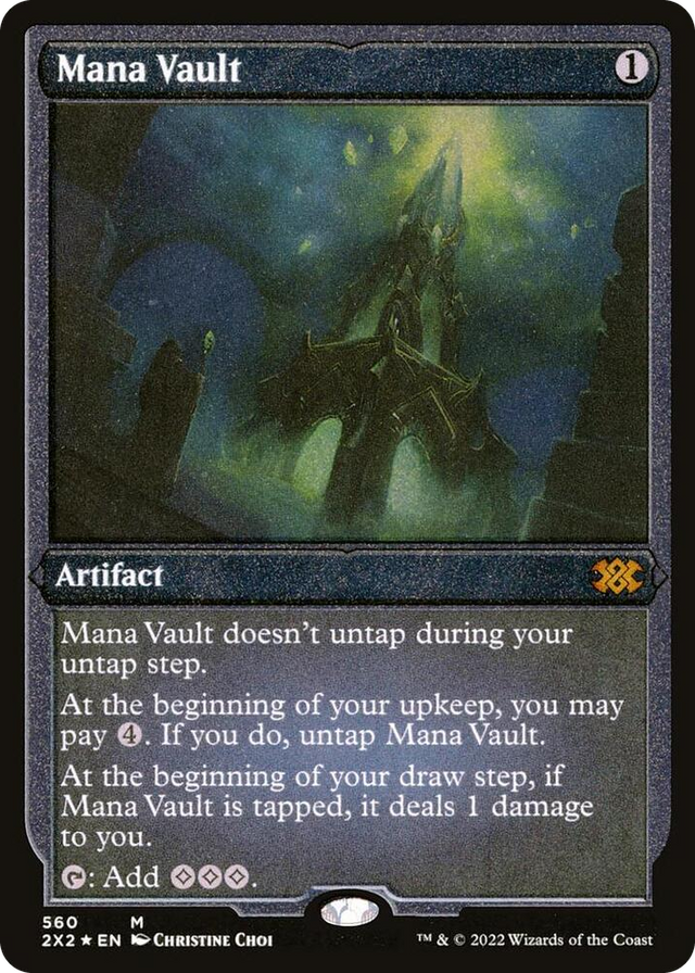 0560 Mana Vault (Foil Etched) M Double Masters 2022