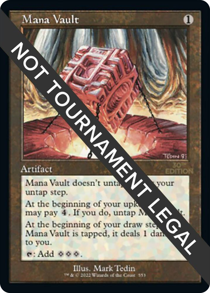 0553 Mana Vault (Retro Frame) R 30th Anniversary Edition