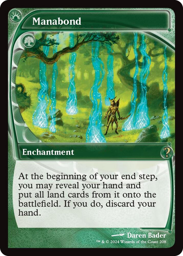 0208 Manabond (Future Sight) R Mystery Booster 2