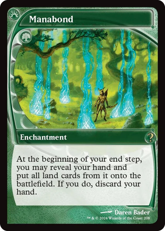 0208 Manabond (Future Sight) R Mystery Booster 2
