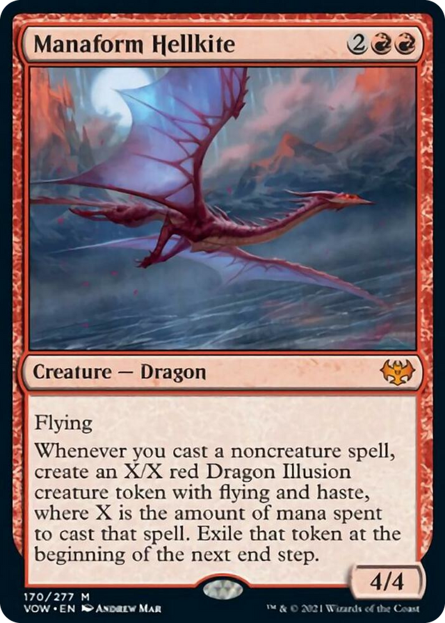 0170 Manaform Hellkite M Innistrad: Crimson Vow