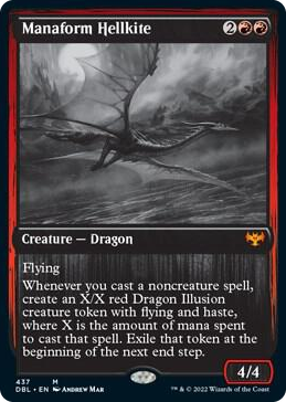 0437 Manaform Hellkite M Innistrad: Double Feature