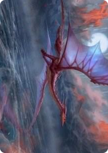 0046 Manaform Hellkite Art Card S Art Series: Innistrad: Crimson Vow